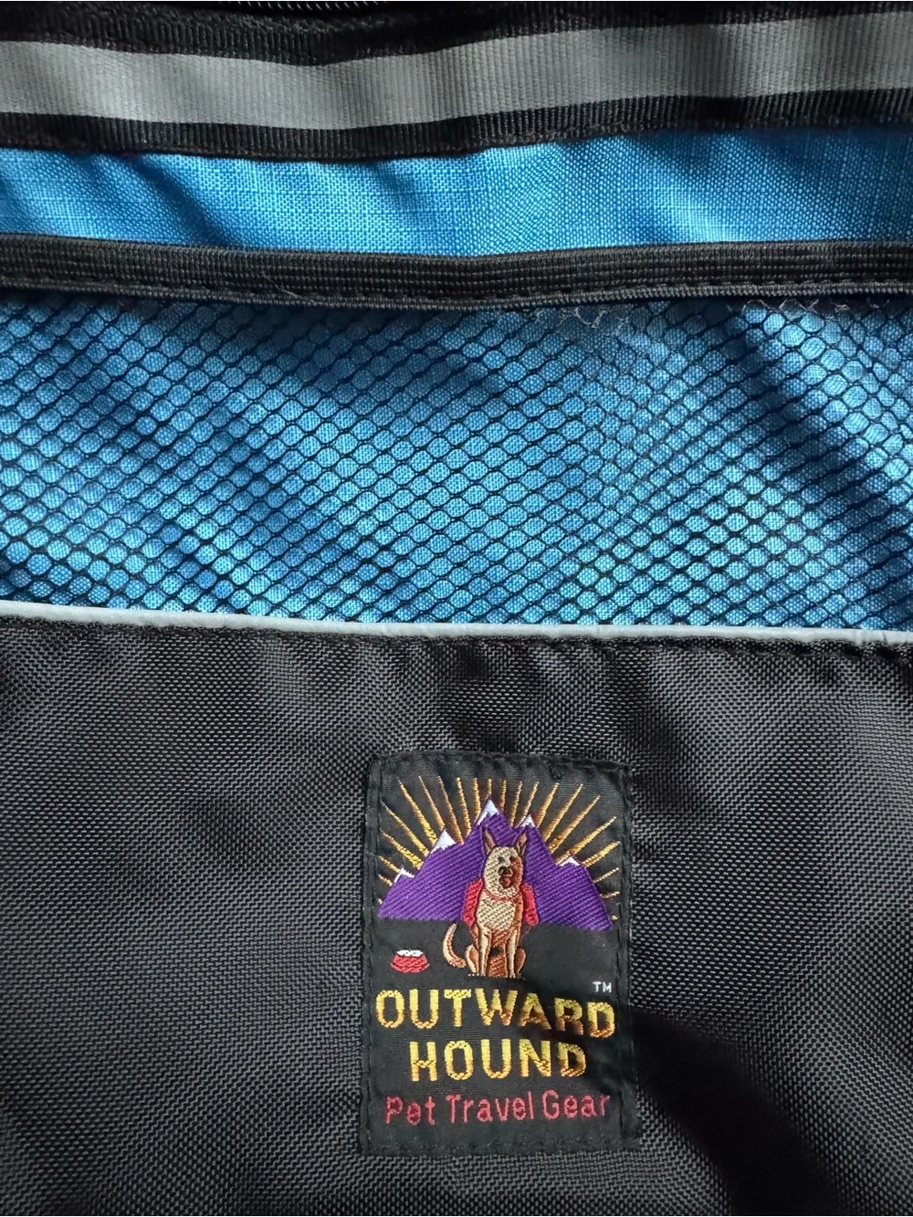 Outward Hound Quick Release Dog Backpack XL Reflective Blue OH05317